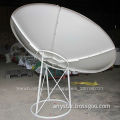 C band Satellite television receiving antenna